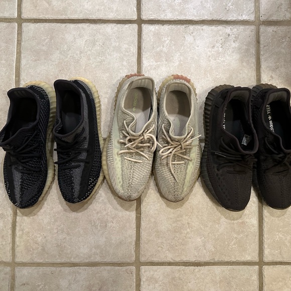 3 pairs of Yeezy’s! Have receipts NO BOX.